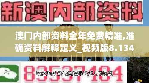 澳门内部资料全年免费精准,准确资料解释定义_视频版8.134
