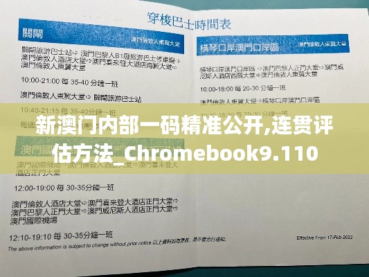 新澳门内部一码精准公开,连贯评估方法_Chromebook9.110