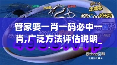 管家婆一肖一码必中一肖,广泛方法评估说明_9DM5.965