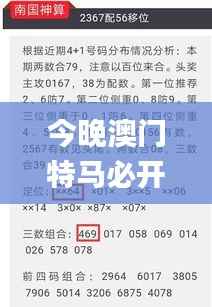 今晚澳门特马必开一肖,高效解析说明_V26.255