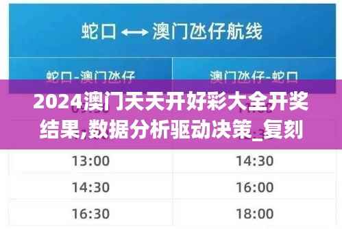 2024澳门天天开好彩大全开奖结果,数据分析驱动决策_复刻版19.332