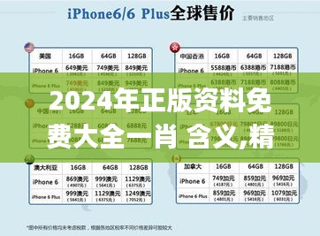 2024年正版资料免费大全一肖 含义,精细设计解析策略_iPhone7.210