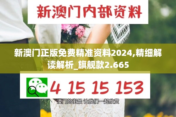新澳门正版免费精准资料2024,精细解读解析_旗舰款2.665