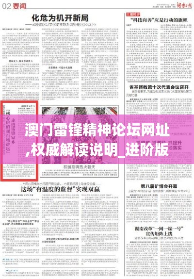 澳门雷锋精神论坛网址,权威解读说明_进阶版11.276