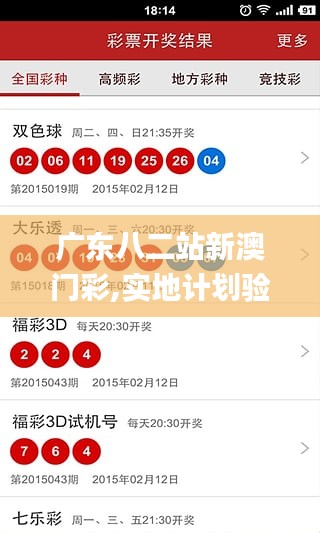 广东八二站新澳门彩,实地计划验证数据_WP版7.582