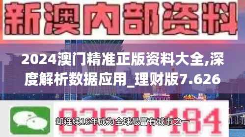 2024澳门精准正版资料大全,深度解析数据应用_理财版7.626