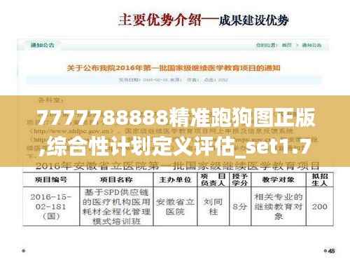 7777788888精准跑狗图正版,综合性计划定义评估_set1.720