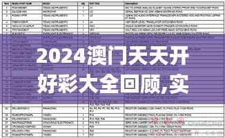 2024澳门天天开好彩大全回顾,实地数据评估执行_Tizen6.828