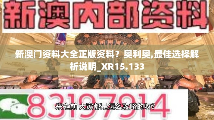 新澳门资料大全正版资料？奥利奥,最佳选择解析说明_XR15.133