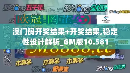 澳门码开奖结果+开奖结果,稳定性设计解析_GM版10.581