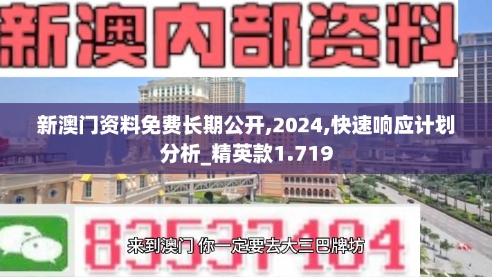 新澳门资料免费长期公开,2024,快速响应计划分析_精英款1.719