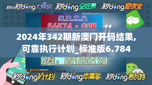 2024年342期新澳门开码结果,可靠执行计划_标准版6.784