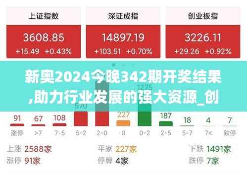 新奥2024今晚342期开奖结果,助力行业发展的强大资源_创意版4.526