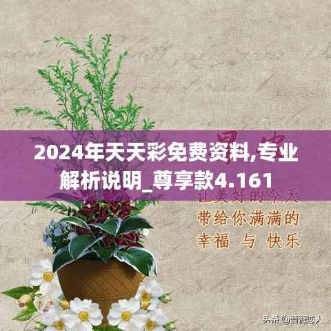 2024年天天彩免费资料,专业解析说明_尊享款4.161