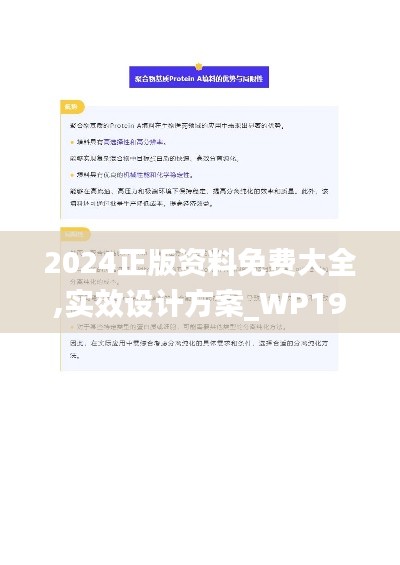 2024正版资料免费大全,实效设计方案_WP19.197