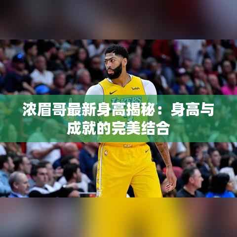 浓眉哥最新身高揭秘：身高与成就的完美结合