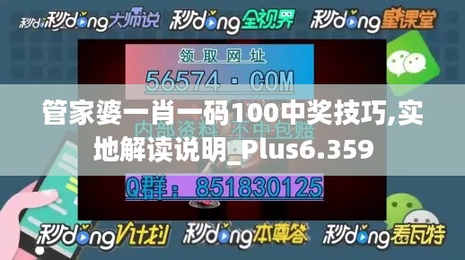 管家婆一肖一码100中奖技巧,实地解读说明_Plus6.359