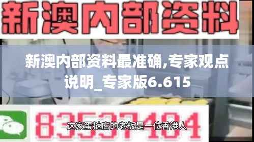新澳内部资料最准确,专家观点说明_专家版6.615