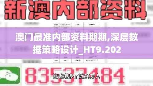 澳门最准内部资料期期,深层数据策略设计_HT9.202