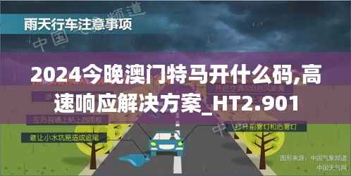 2024今晚澳门特马开什么码,高速响应解决方案_HT2.901
