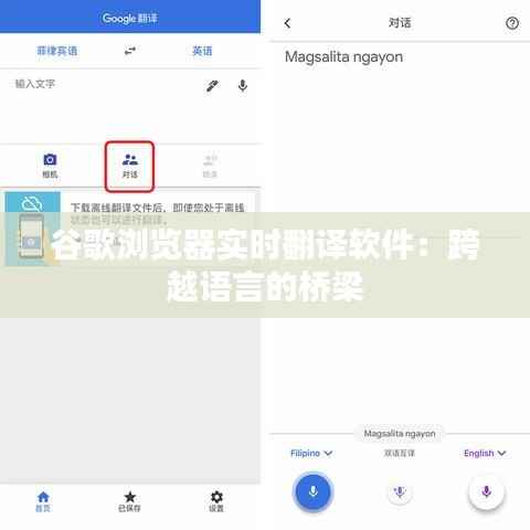 谷歌浏览器实时翻译软件:跨越语言的桥梁