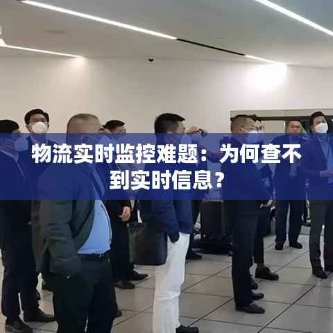 物流实时监控难题：为何查不到实时信息？