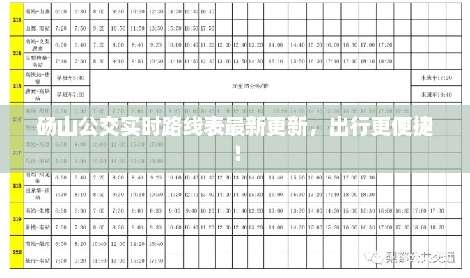 砀山公交实时路线表最新更新,出行更便捷!