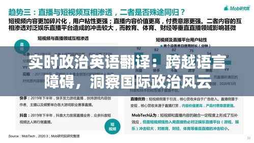 实时政治英语翻译:跨越语言障碍,洞察国际政治风云