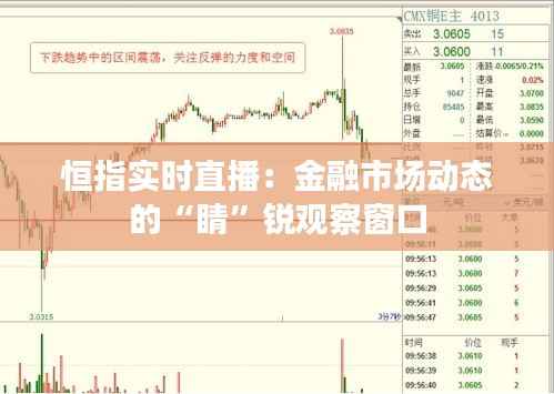 恒指实时直播:金融市场动态的“睛”锐观察窗口