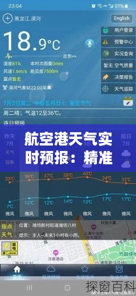 航空港天气实时预报:精准服务,助航安全