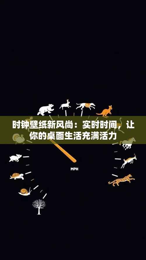 时钟壁纸新风尚:实时时间,让你的桌面生活充满活力