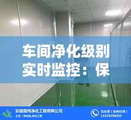 车间净化级别实时监控:保障生产环境与产品质量的智能守护