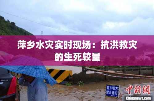 萍乡水灾实时现场：抗洪救灾的生死较量