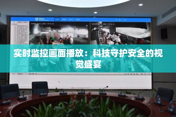 实时监控画面播放:科技守护安全的视觉盛宴