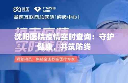 沈阳医院疫情实时查询:守护健康,共筑防线