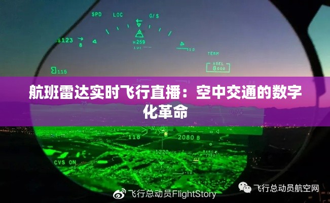 航班雷达实时飞行直播：空中交通的数字化革命