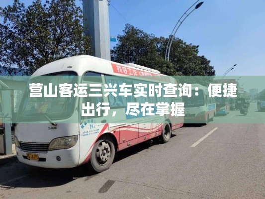 营山客运三兴车实时查询：便捷出行，尽在掌握