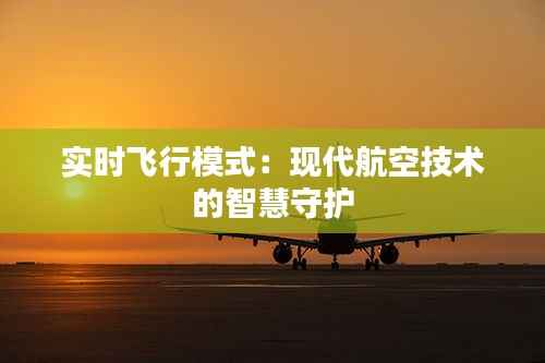 实时飞行模式：现代航空技术的智慧守护