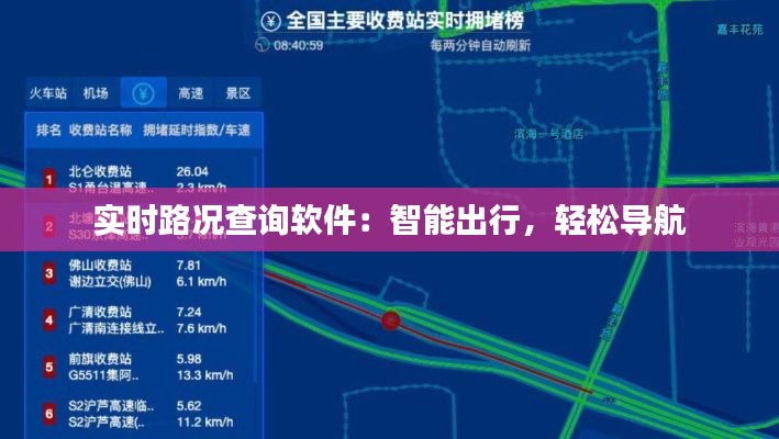 实时路况查询软件：智能出行，轻松导航