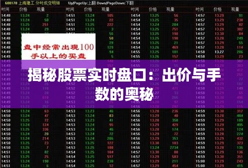 揭秘股票实时盘口:出价与手数的奥秘