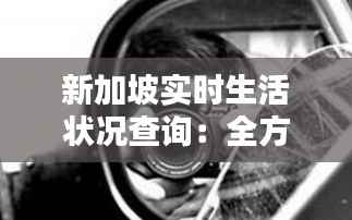 新加坡实时生活状况查询:全方位掌握狮城动态
