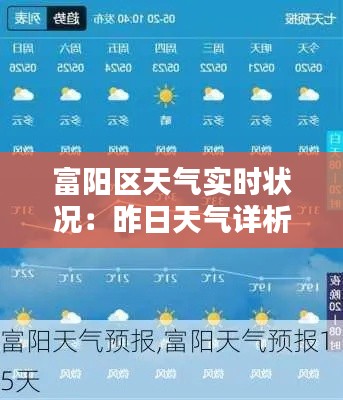 富阳区天气实时状况：昨日天气详析
