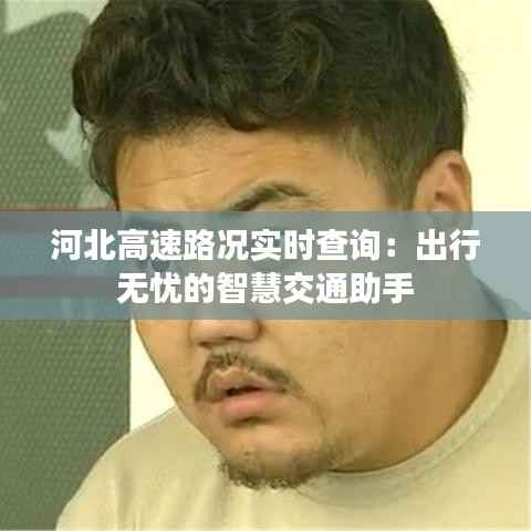 河北高速路况实时查询:出行无忧的智慧交通助手
