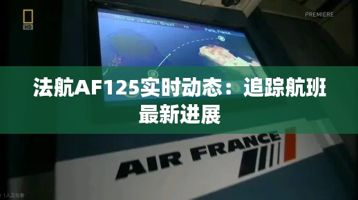 法航AF125实时动态:追踪航班最新进展