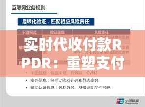 实时代收付款RPDR:重塑支付生态的未来趋势