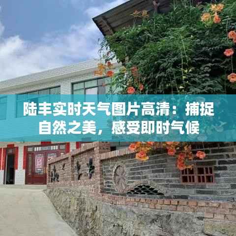 陆丰实时天气图片高清:捕捉自然之美,感受即时气候