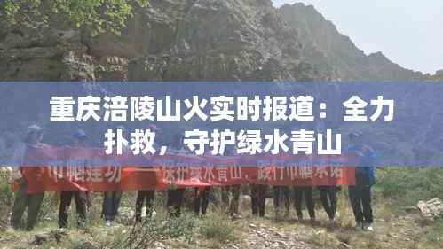 重庆涪陵山火实时报道:全力扑救,守护绿水青山
