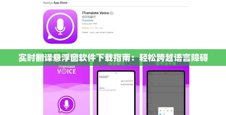 实时翻译悬浮窗软件下载指南：轻松跨越语言障碍