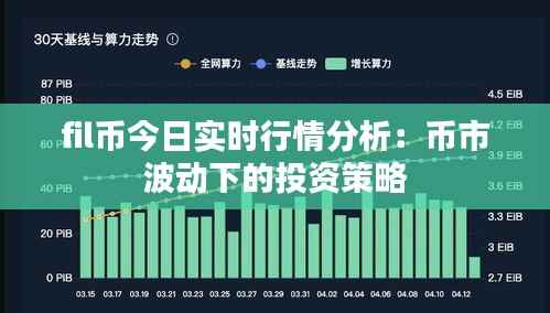 fil币今日实时行情分析:币市波动下的投资策略