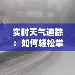 实时天气追踪:如何轻松掌握任何地方的即时气象信息